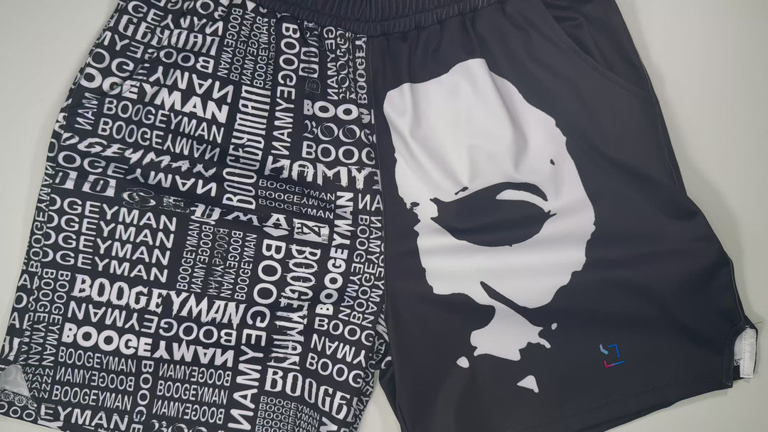 Boogeyman Black Soft-QD Basketball Shorts — Smooth Dry Fit