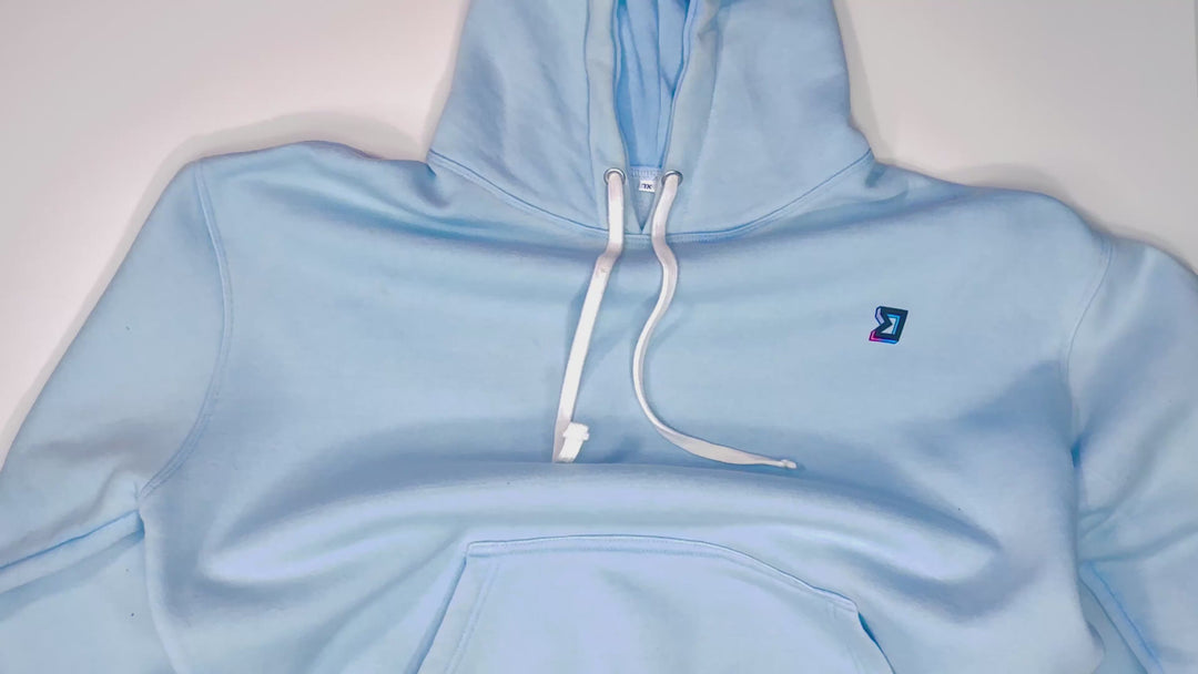 SKY Acid Wash Fleece Hoodie — Cold Gear