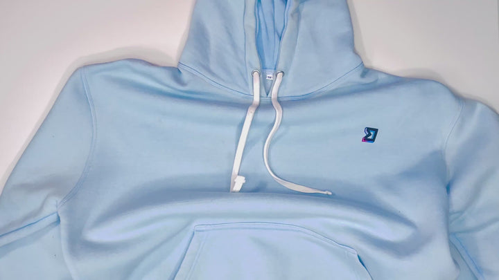 SKY Acid Wash Fleece Hoodie — Cold Gear