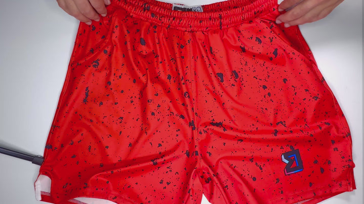 SPCKL RED | Dry Fit Basketball Shorts - ALL Sizes