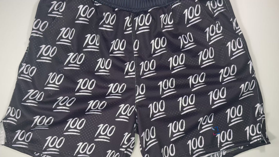 100 Mesh Basketball Shorts — Breathable Performance