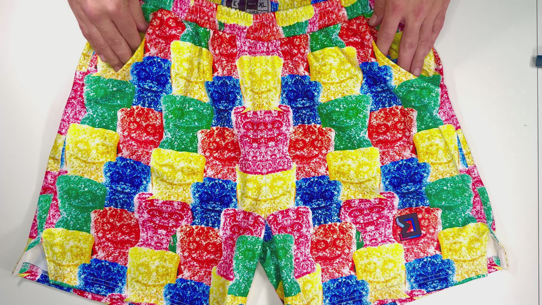 Basketball Shorts – Soft Quick Dry (Sour Candy)