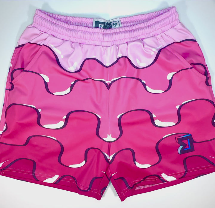 DR1PPn Pink | Dry-Fit Athletic Shorts - ALL Sizes