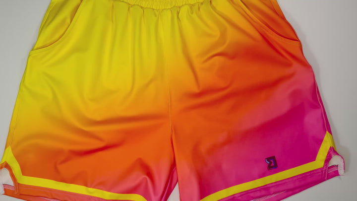 Sunburst Soft-QD Basketball Shorts — Smooth Dry Fit