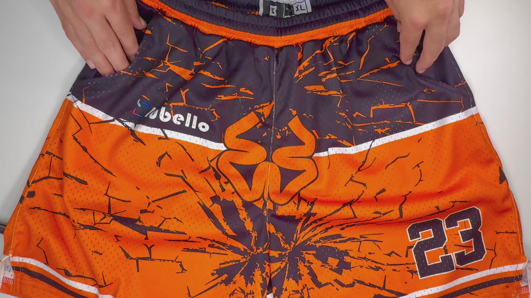 SHATTERED | Pro Mesh Basketball Shorts