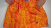 Orange Venom GO Fast-Dry Basketball Shorts – bright orange snake-print athletic shorts by Trap’N Shorts