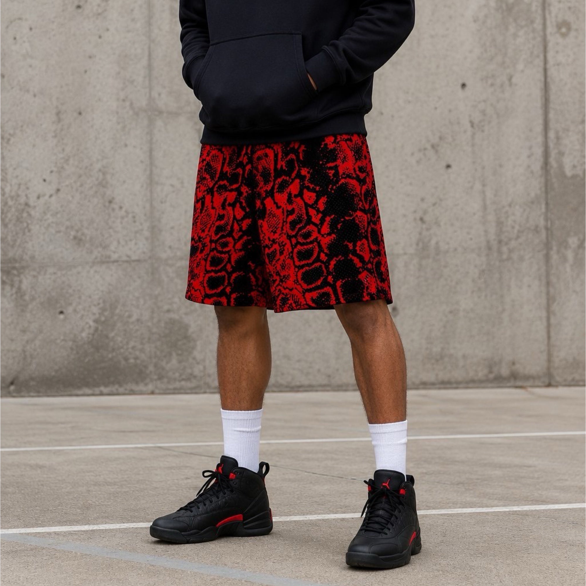 Red Mamba Shorts