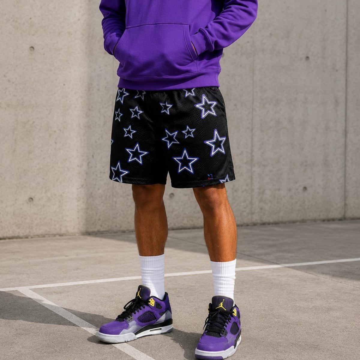 All Stars Mesh Basketball Shorts — Dry Fit