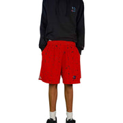 Charge Red Basketball Shorts — Soft Dry Fit