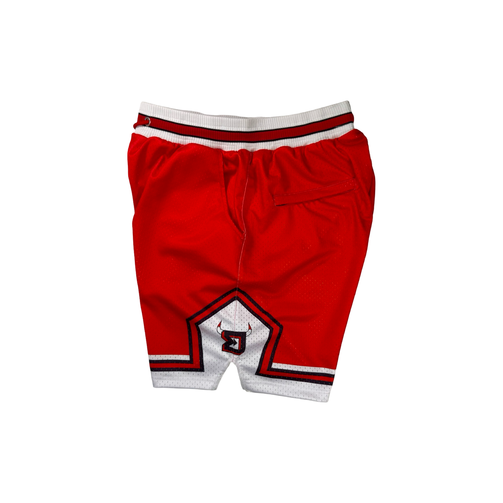 Premium Trap Goat Mesh Pro shorts with zippered back pockets, pro waistband, and bold above-the-knee fit by TRAPN Shorts