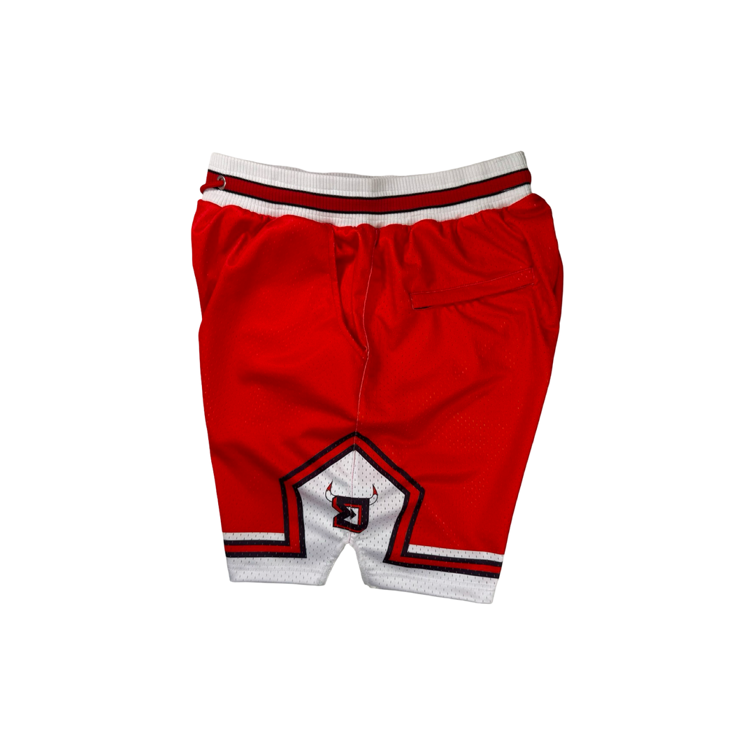 Premium Trap Goat Mesh Pro shorts with zippered back pockets, pro waistband, and bold above-the-knee fit by TRAPN Shorts