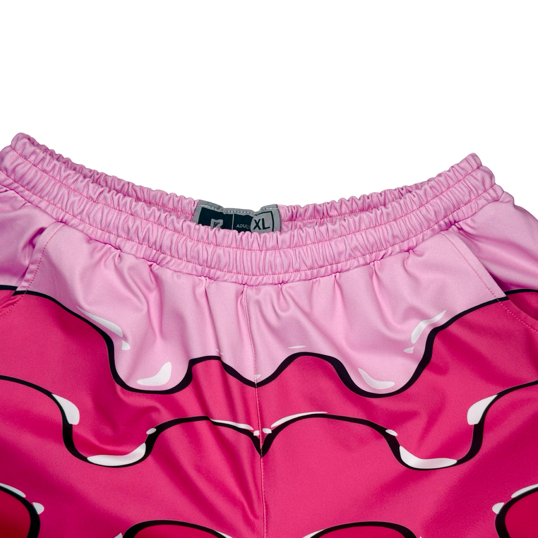 Drip’N Pink Soft-QD Basketball Shorts — Premium Materials