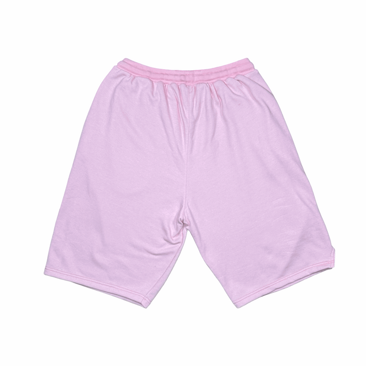 Premium Athletic Pink Jogger Shorts – Breathable Loopback Non-Fleece Trap'n Shorts