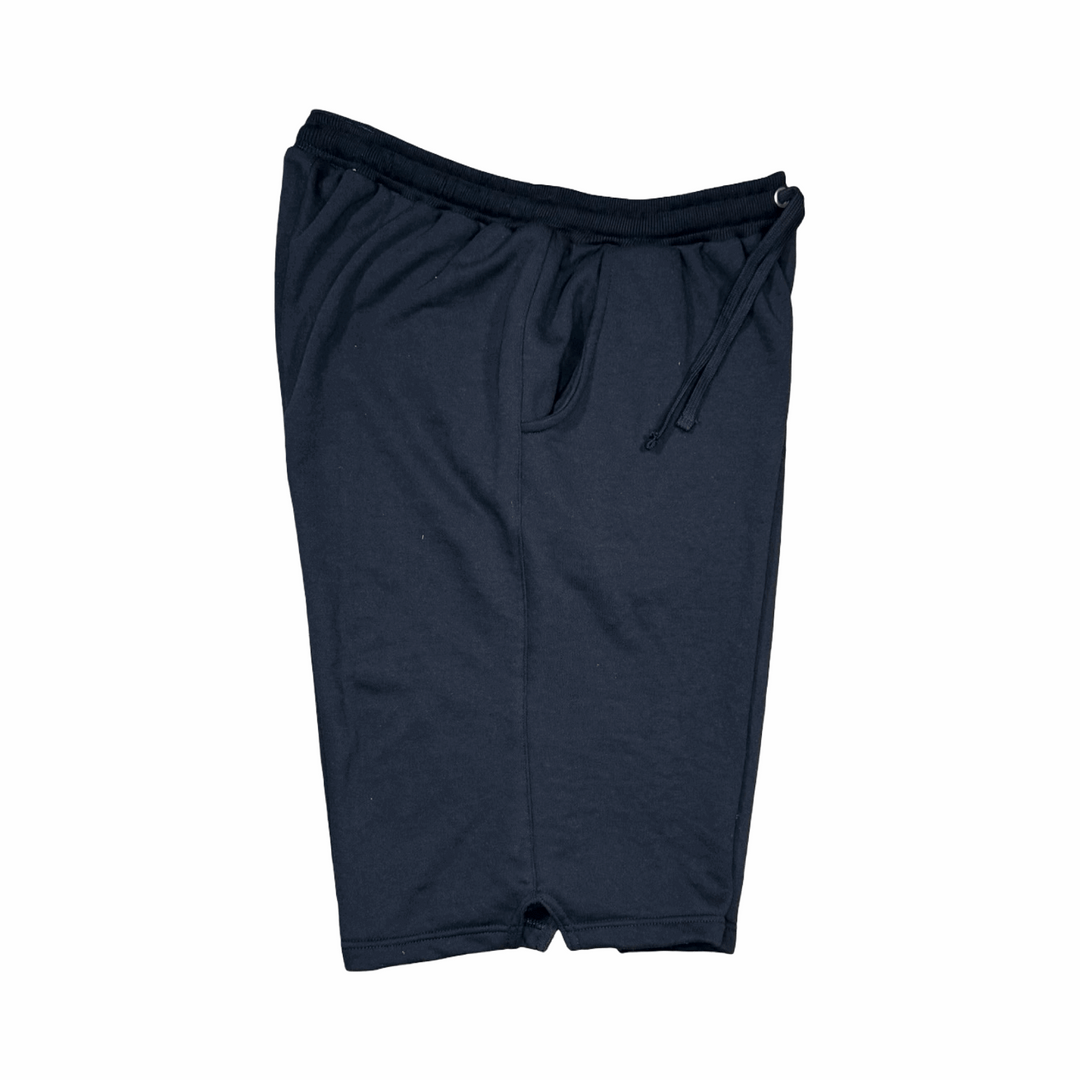 Premium Black Jogger Shorts – Breathable Loopback Non-Fleece Trap'n Shorts