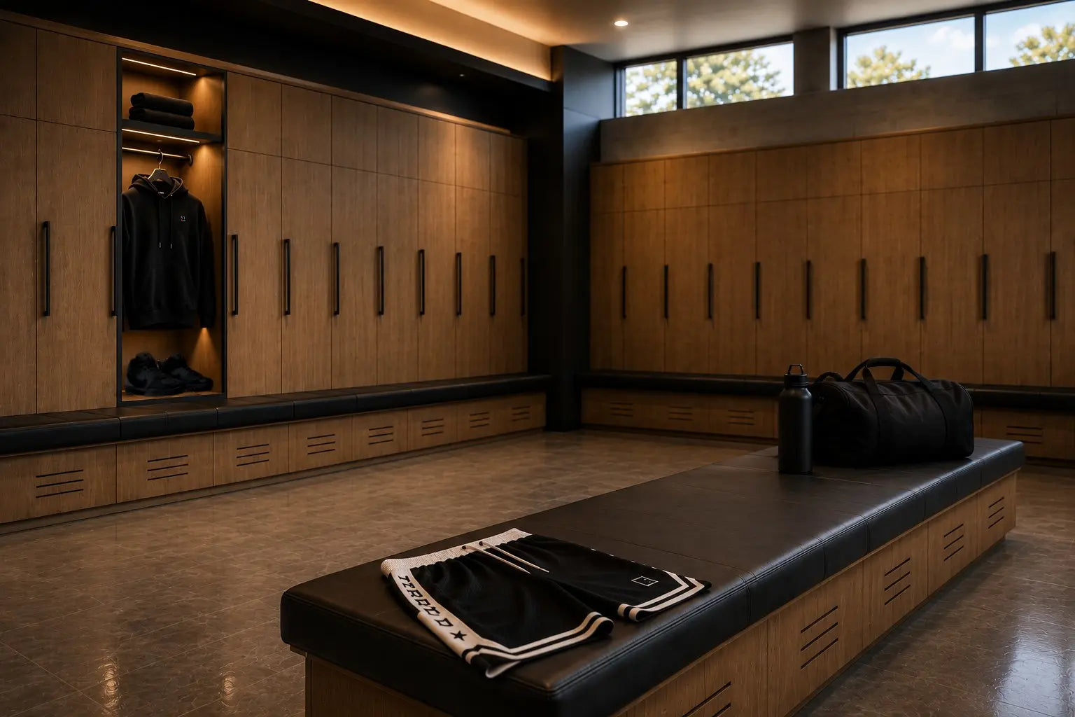 Premium TRAPN locker room
