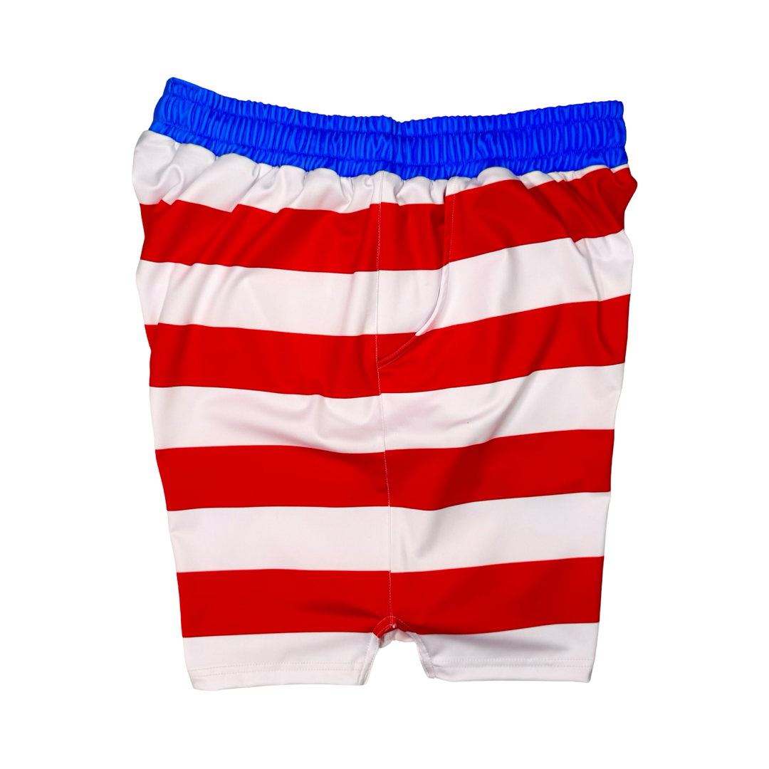 Wears Waldo Soft-QD Basketball Shorts — Premium Materials