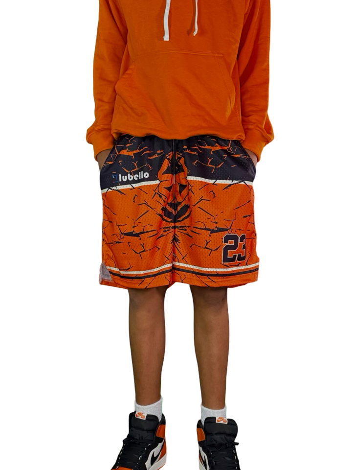 Shattered Mesh Basketball Shorts — Premium Materials