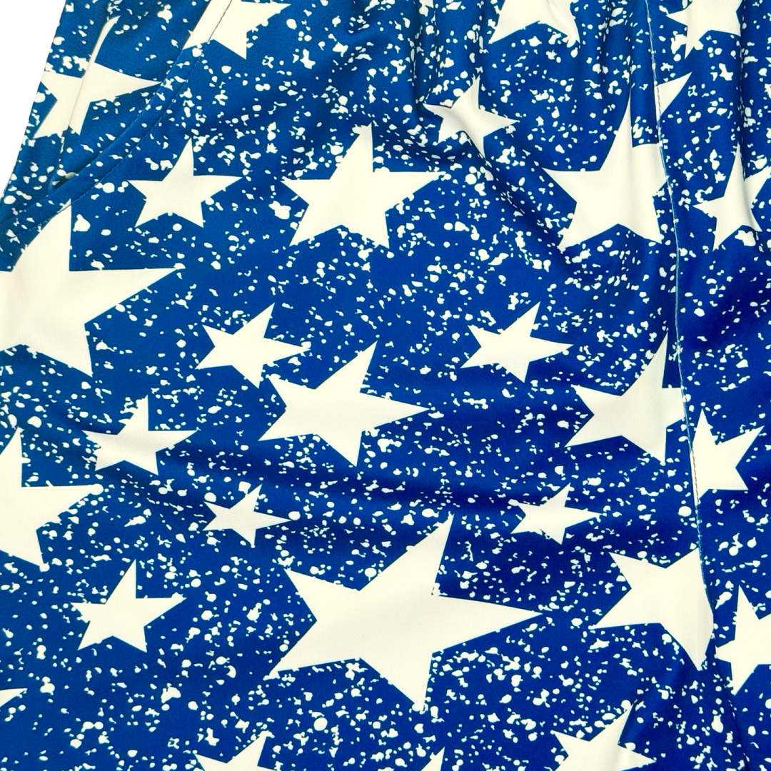 SnowStars Navy Soft-QD Basketball Shorts — Dry Fit (New)