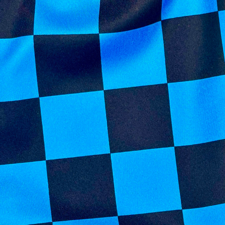 Checkmate Blue Soft-QD Basketball Shorts — Dry Fit